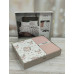 Постельное белье Clasy Krista v1 pudra ранфорс евро
