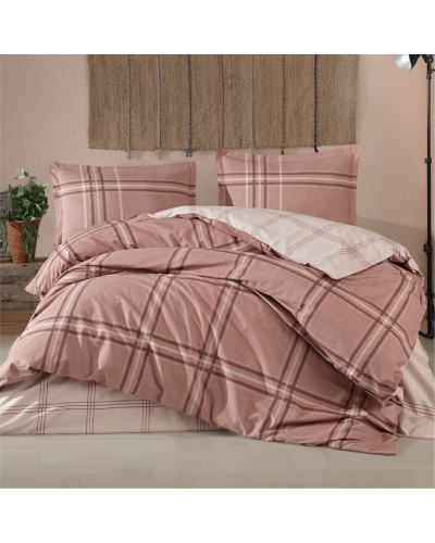 Постельное белье Clasy Capella v2 kahve ранфорс евро