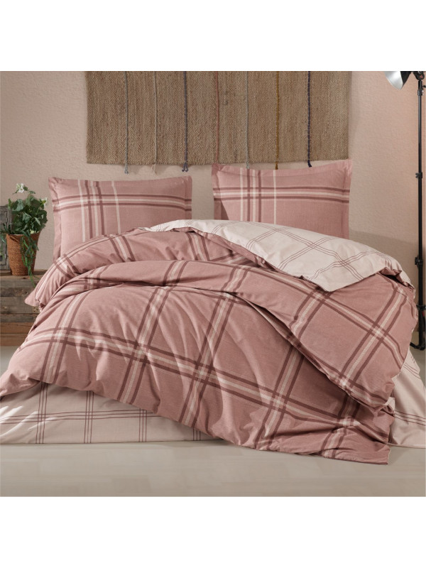 Постельное белье Clasy Capella v2 kahve ранфорс евро