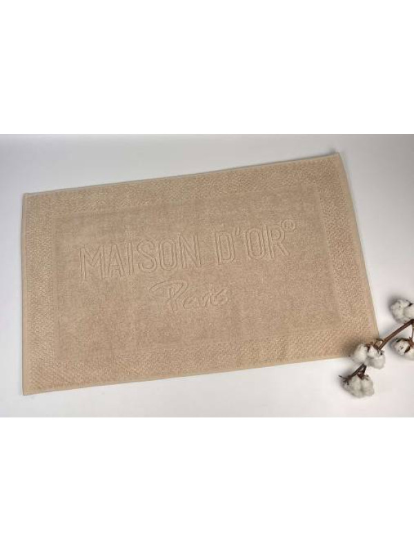 Полотенце-коврик для ног Maison Dor Bathmat beige 50x80