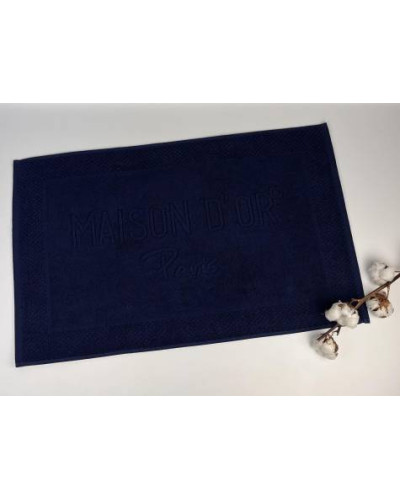 Полотенце-коврик для ног Maison Dor Bathmat navy 50x80