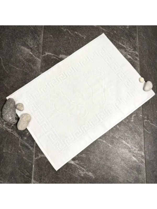 Полотенце-коврик для ног Maison Dor Steps Paspas white 50x80