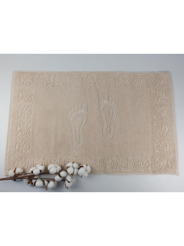Полотенце-коврик для ног Maison Dor Steps Paspas beige 50x80