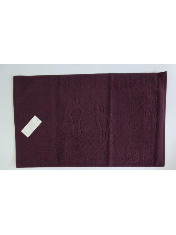 Полотенце-коврик для ног Maison Dor Steps Paspas bordo 50x80