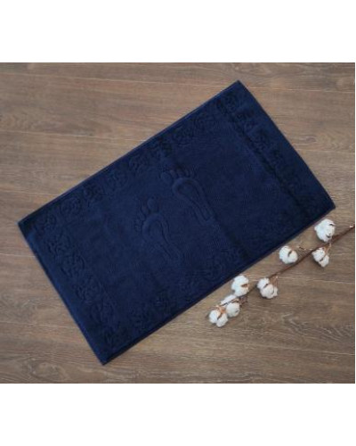 Полотенце-коврик для ног Maison Dor Steps Paspas navy 50x80