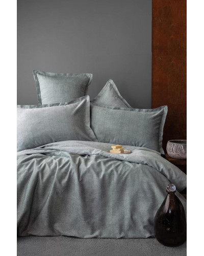 Постільна білизна Issimo Home Oyster exclusive жаккард/тенсел євро