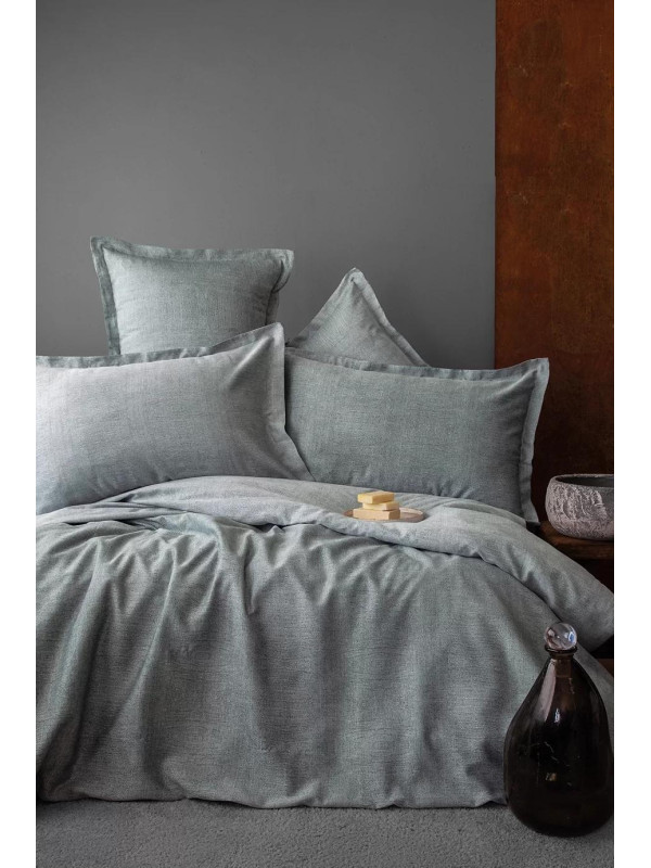 Постільна білизна Issimo Home Oyster exclusive жаккард/тенсел євро