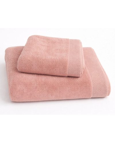 Набор полотенец Maison D'or Artemis rose 50x100; 85x150 микрокоттон