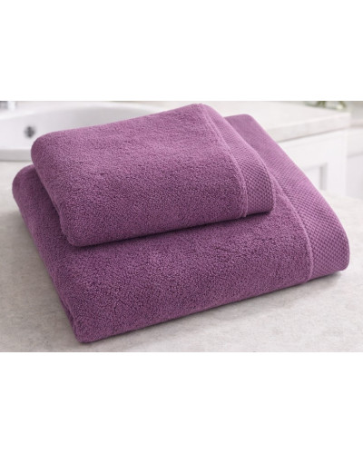 Набор полотенец Maison D'or Artemis violet 50x100; 85x150 микрокоттон
