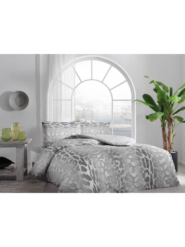 Постельное белье Tac Edgar yesil ранфорс евро