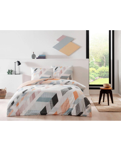 Постельное белье Tac Denver mint ранфорс евро на резинке