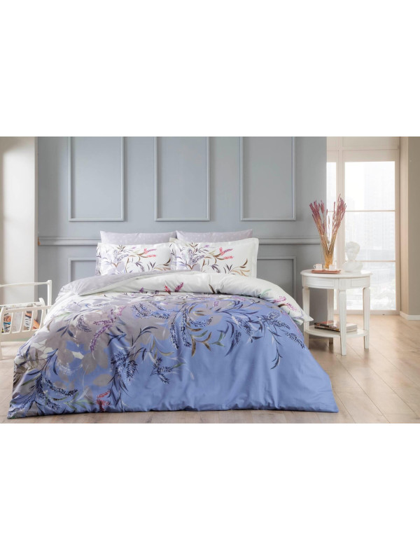 Постельное белье Tac Alvon mor сатин digital евро