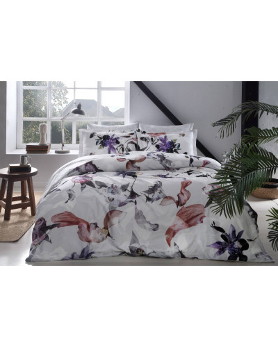 Постельное белье Tac Garoa mor сатин digital евро