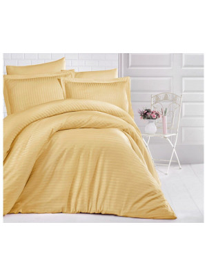 Постельное белье Clasy hardal страйп сатин евро