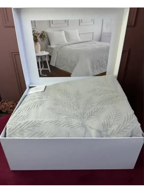 Махровая простынь Tivolyo Home Caserta gri 160x220 полуторная Махровая простынь Tivolyo Home Caserta gri 160x220 полуторная