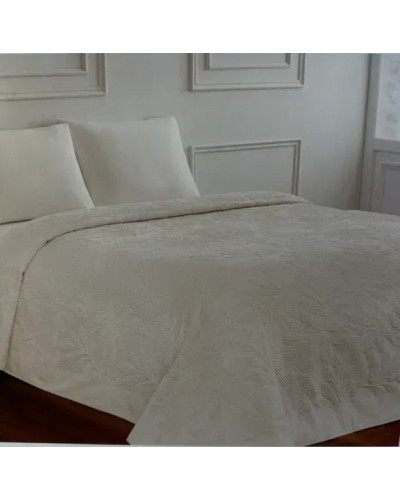 Махровая простынь Tivolyo Home Caserta bej 160x220 полуторная