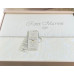 Постельное белье Maison D'or Rose Marine white люкссатин со стразами евро Постельное белье Maison D'or Rose Marine white люкссатин со стразами евро