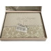 Постельное белье Maison D'or Rose Marine beige люкссатин со стразами евро Постельное белье Maison D'or Rose Marine beige люкссатин со стразами евро