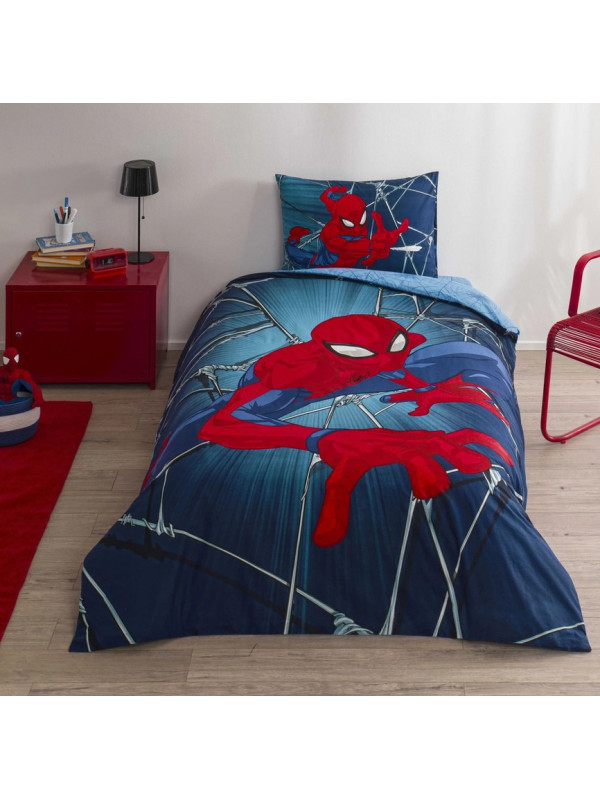 Подростковое постельное белье Tac Disney Spiderman Rise ранфорс полуторное на резинке Подростковое постельное белье Tac Disney Spiderman Rise ранфорс полуторное на резинке
