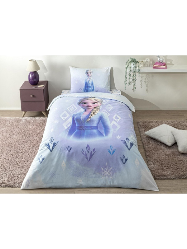 Подростковое постельное белье Tac Disney Frozen Diamond ранфорс полуторное на резинке Подростковое постельное белье Tac Disney Frozen Diamond ранфорс полуторное на резинке