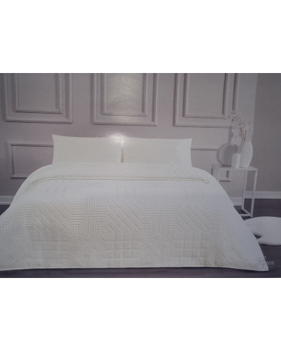 Махровая простынь Tivolyo Home Linea k.beyaz 160x220 полуторная