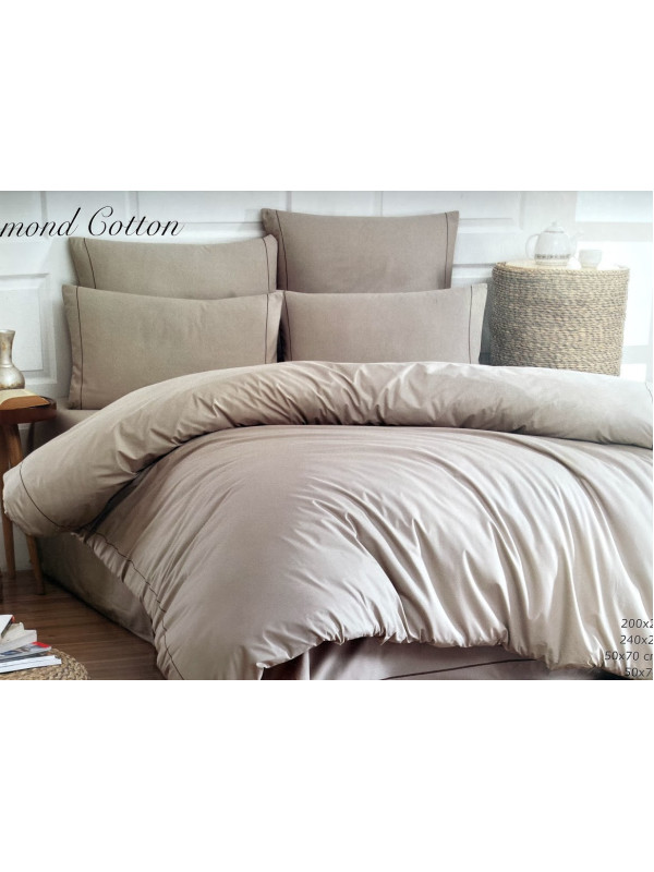 Постільна білизна Maison D'or Richmond beige ранфорс євро
