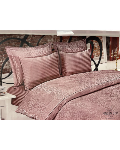 Постельное белье Maison D'or Pearl lilac жаккард бамбук евро